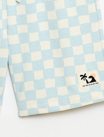 Conjunto t-shirt + calções - 2 peças