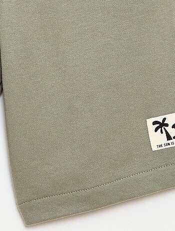 Conjunto t-shirt + calções - 2 peças