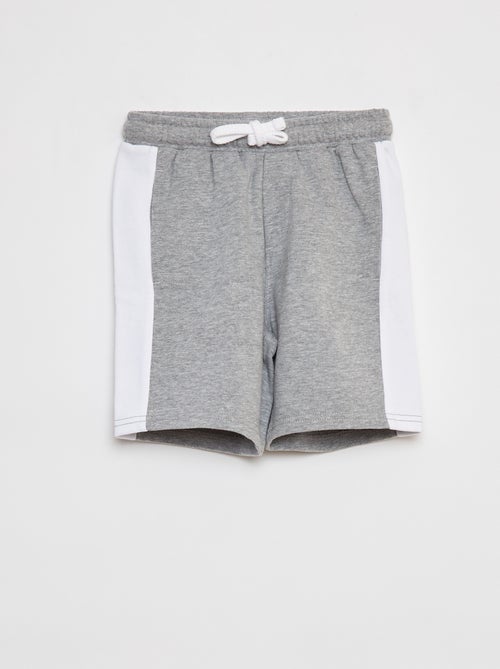 Conjunto t-shirt + calções bicolores - 2 peças - Kiabi