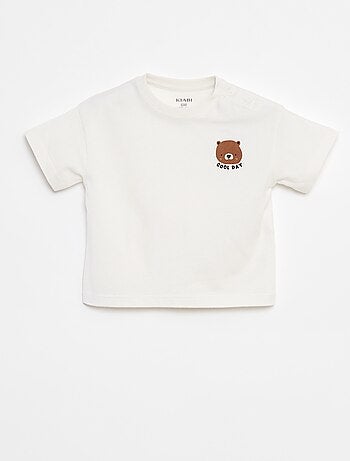 Conjunto t-shirt + calções com bolsos - 2 peças