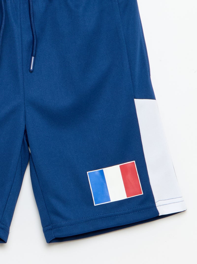 Conjunto t-shirt + calções com licença oficial do Campeonato do Mundo FIFA 26™ - França Azul - Kiabi