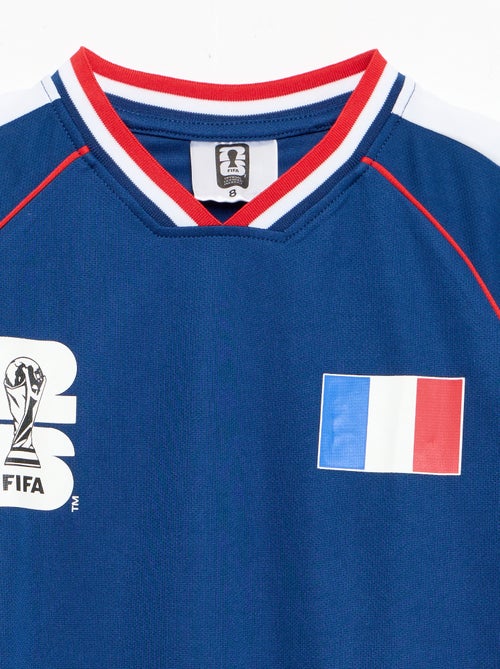 Conjunto t-shirt + calções com licença oficial do Campeonato do Mundo FIFA 26™ - França - Kiabi
