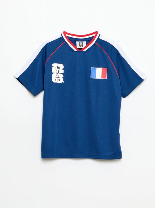 Conjunto t-shirt + calções com licença oficial do Campeonato do Mundo FIFA 26™ - França - Kiabi