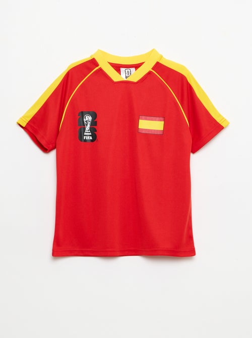 Conjunto t-shirt + calções com licença oficial do Campeonato do Mundo FIFA 26™ - França - Kiabi