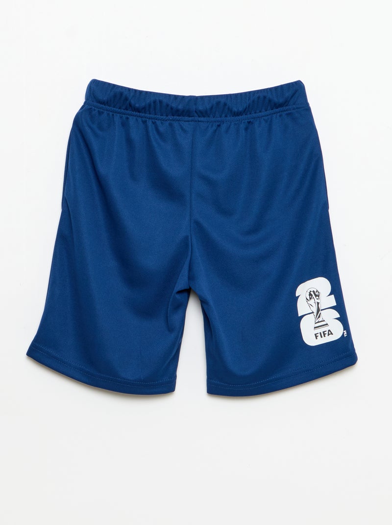 Conjunto t-shirt + calções com licença oficial do Campeonato do Mundo FIFA 26™ - França Vermelho - Kiabi