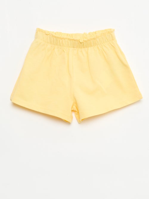 Conjunto t-shirt + calções com padrão integral - Kiabi