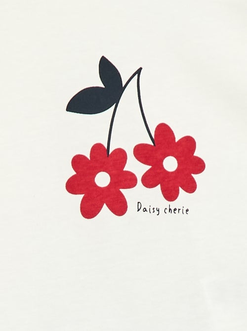 Conjunto t-shirt + calções com padrão integral - Kiabi