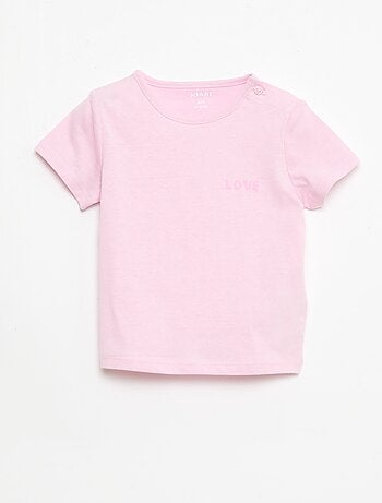 Conjunto t-shirt + calções com padrão integral