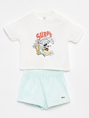 Conjunto t-shirt + calções 'Disney' - 2 peças