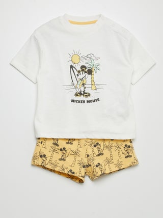Conjunto t-shirt + calções 'Disney' - 2 peças