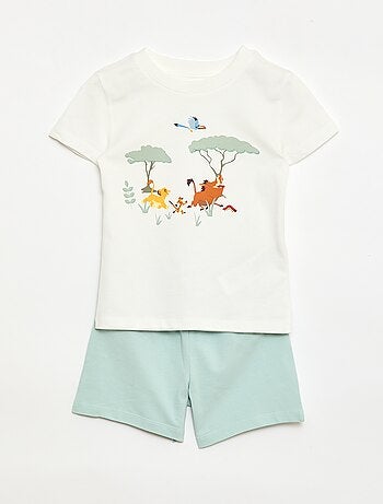 Conjunto t-shirt + calções 'Disney' 'O Rei Leão' - 2 peças