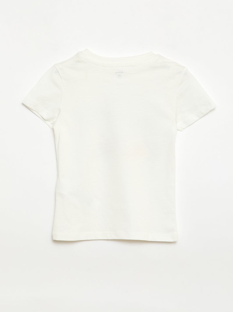 Conjunto t-shirt + calções 'Disney' 'O Rei Leão' - 2 peças Branco - Kiabi