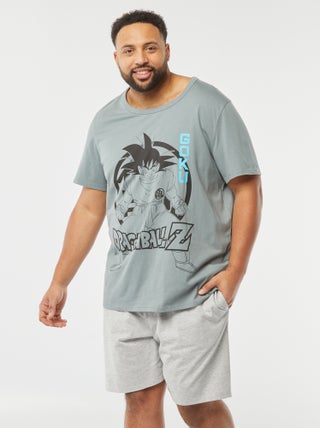 Conjunto t-shirt + calções 'Dragon Ball Z'  - 2 peças