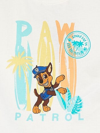 Conjunto t-shirt + calções 'Patrulha Pata'