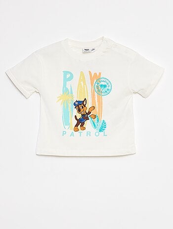 Conjunto t-shirt + calções 'Patrulha Pata'
