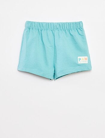 Conjunto t-shirt + calções 'Patrulha Pata'