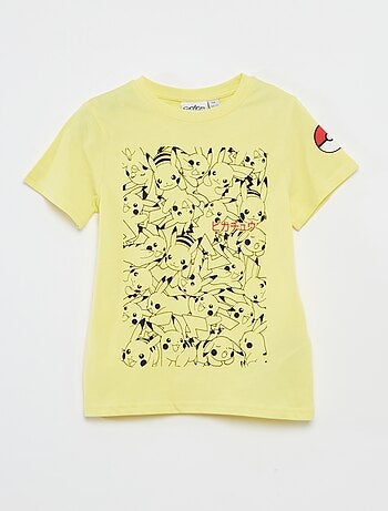 Conjunto t-shirt + calções 'Pokémon' - 2 peças
