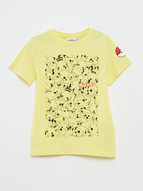 Conjunto t-shirt + calções 'Pokémon'  - 2 peças - Kiabi