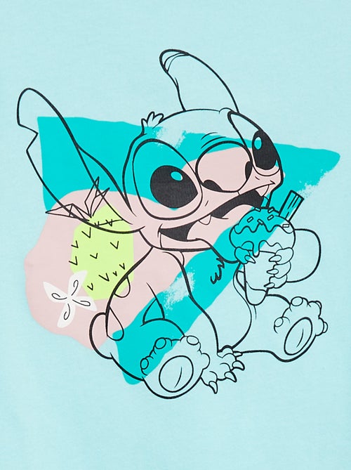 Conjunto t-shirt + calções 'Stitch' 'Disney' - Kiabi