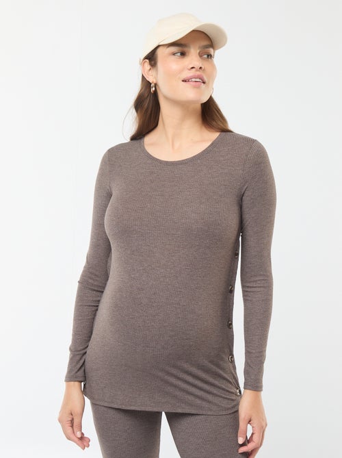 Conjunto t-shirt de amamentação + calças  - 2 peças - Kiabi