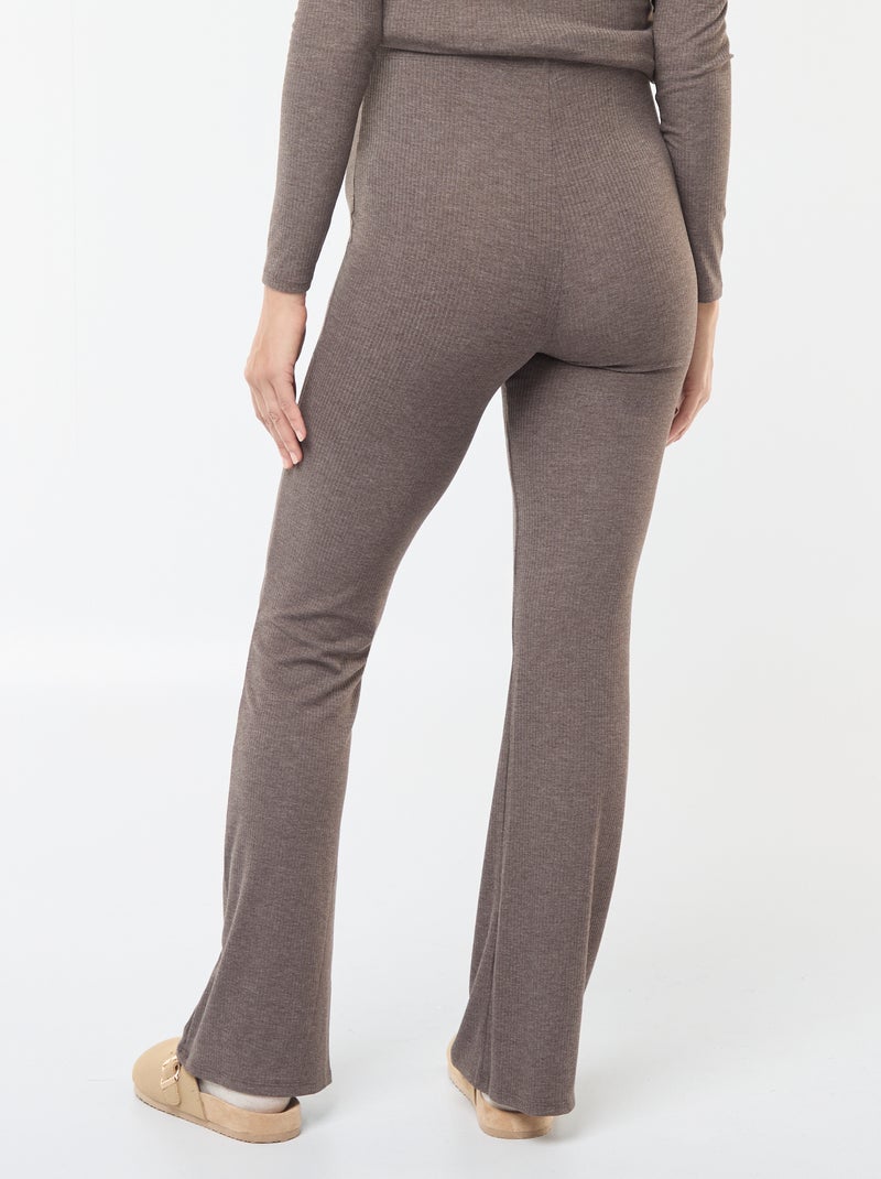 Conjunto t-shirt de amamentação + calças  - 2 peças Bege - Kiabi