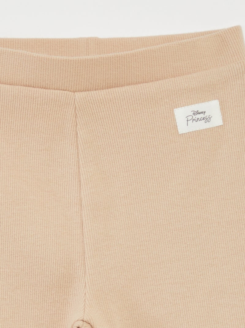 Conjunto t-shirt de malha pointelle + leggings 'Disney' - 2 peças BRANCO - Kiabi