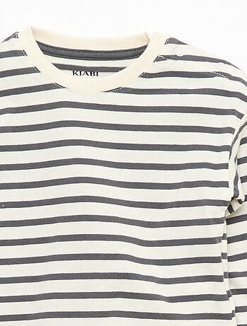 Conjunto t-shirt + jardineiras - 2 peças