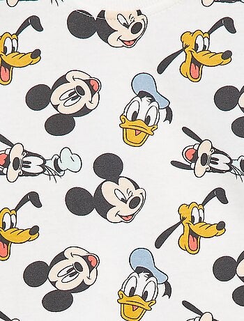 Conjunto t-shirt + jardineiras de ganga 'Disney' - 2 peças