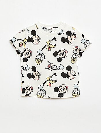 Conjunto t-shirt + jardineiras \'Mickey\' \'Disney\' - 2 peças