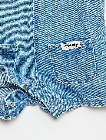 Conjunto t-shirt + jardineiras \'Mickey\' \'Disney\' - 2 peças