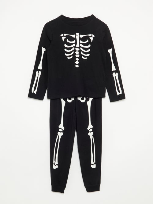 Conjunto t-shirt + legging 'Halloween' - 2 peças - Kiabi