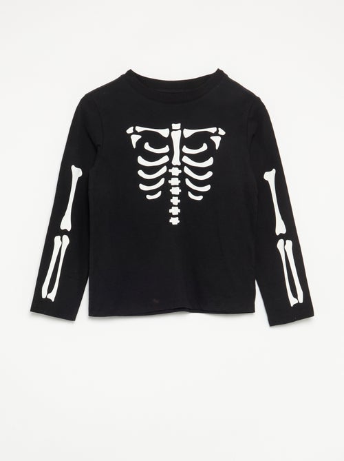 Conjunto t-shirt + legging 'Halloween' - 2 peças - Kiabi