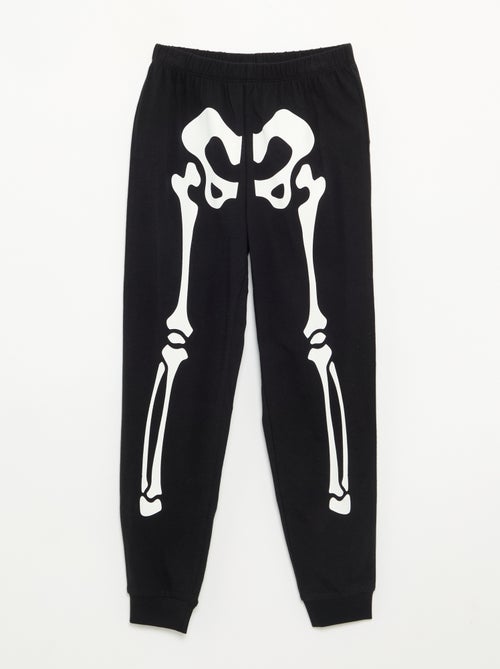 Conjunto t-shirt + legging 'Halloween' - 2 peças - Kiabi