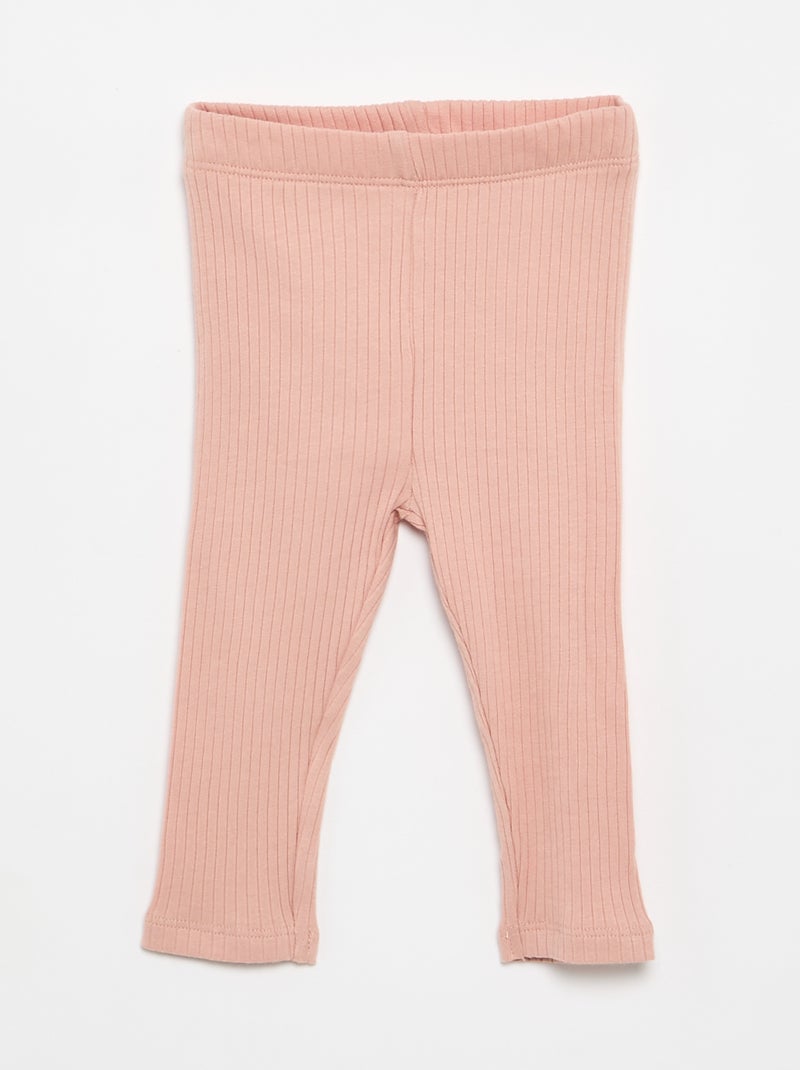 Conjunto T-shirt + legging Rosa - Kiabi