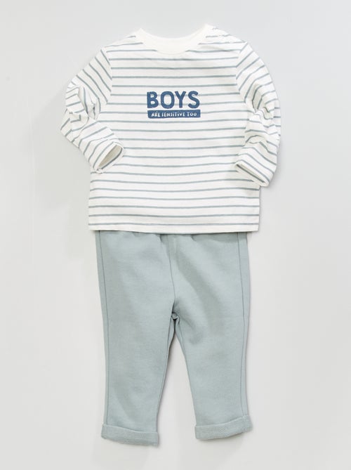 Conjunto t-shirt + leggings - Kiabi