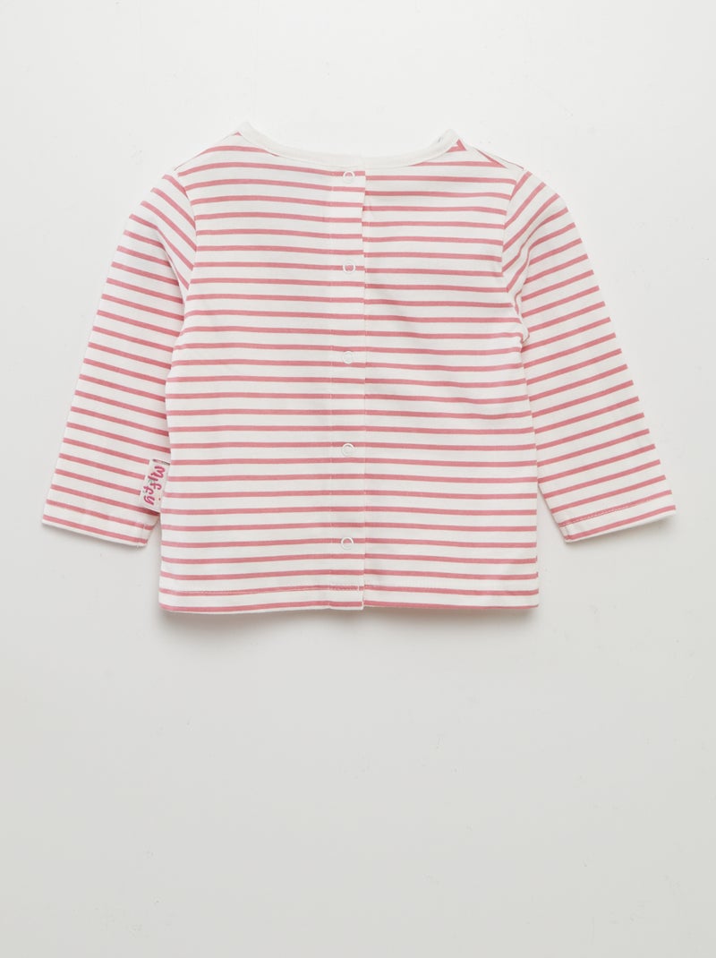 Conjunto t-shirt + leggings caneladas + bandolete 'Miffy' - 3 peças BRANCO - Kiabi