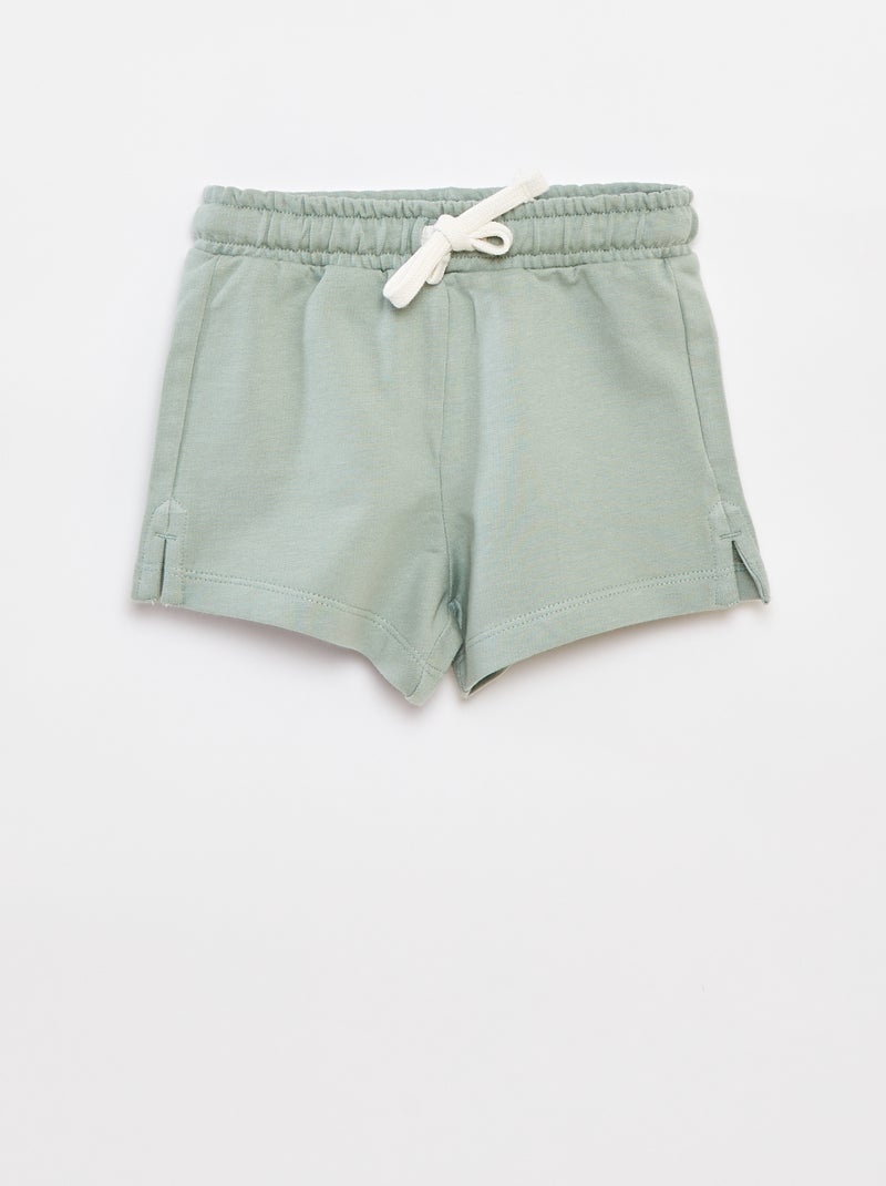 Conjunto t-shirt sem mangas + calções - 2 peças BRANCO - Kiabi