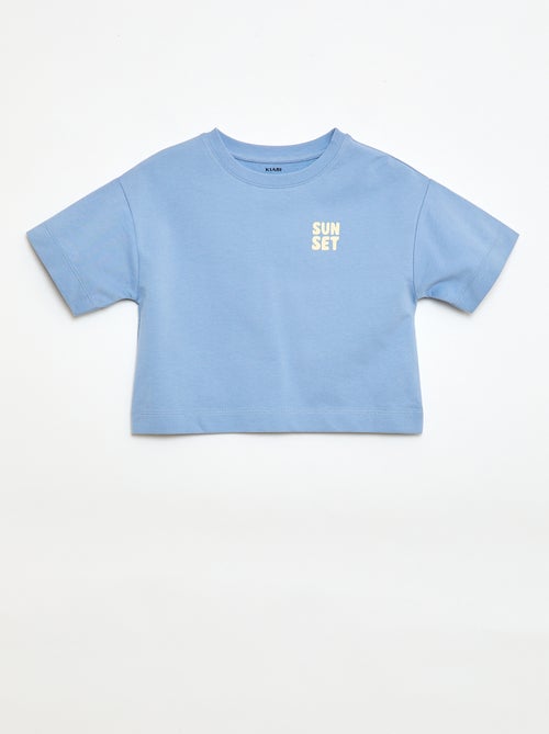 Conjunto T-shirt + Short - 2 peças - Kiabi