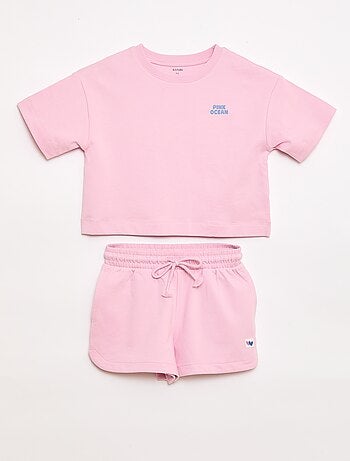 Conjunto T-shirt + Short - 2 peças