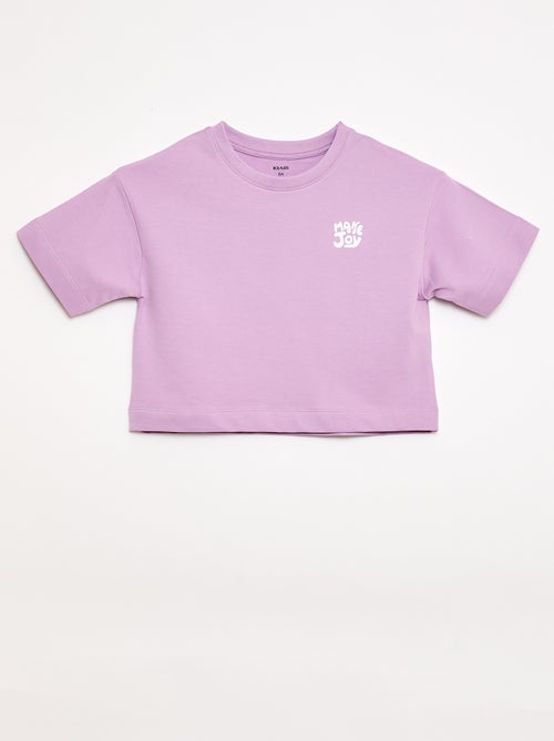 Conjunto T-shirt + Short - 2 peças - Kiabi