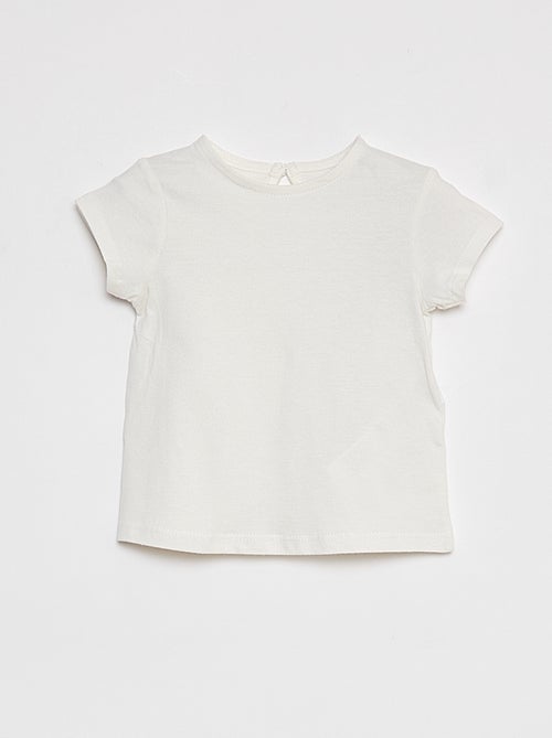 Conjunto t-shirt + vestido + bandolete - 3 peças - Kiabi