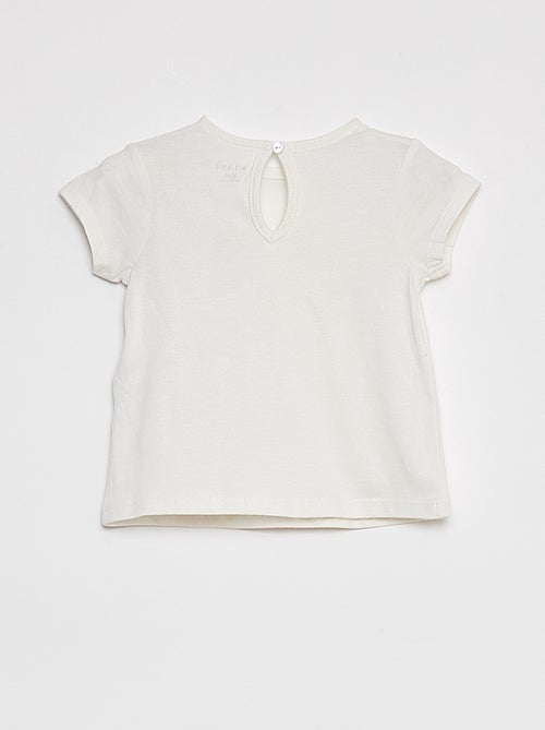 Conjunto t-shirt + vestido + bandolete - 3 peças - Kiabi