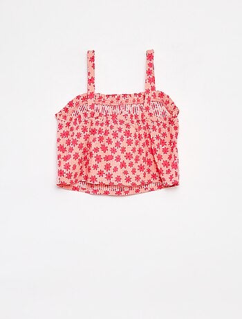 Conjunto top + calções - 2 peças