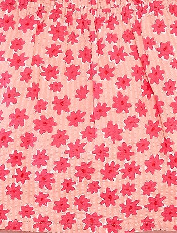 Conjunto top + calções - 2 peças