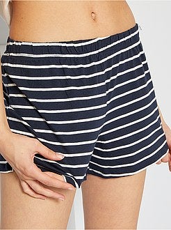 Conjunto top + calções estampados - Kiabi