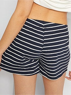 Conjunto top + calções estampados - Kiabi