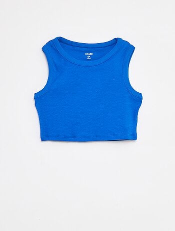 Conjunto top + calções lisos - 2 peças