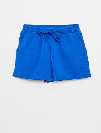 Conjunto top + calções lisos - 2 peças