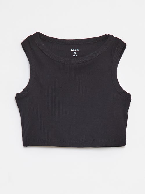 Conjunto top + calções lisos  - 2 peças - Kiabi