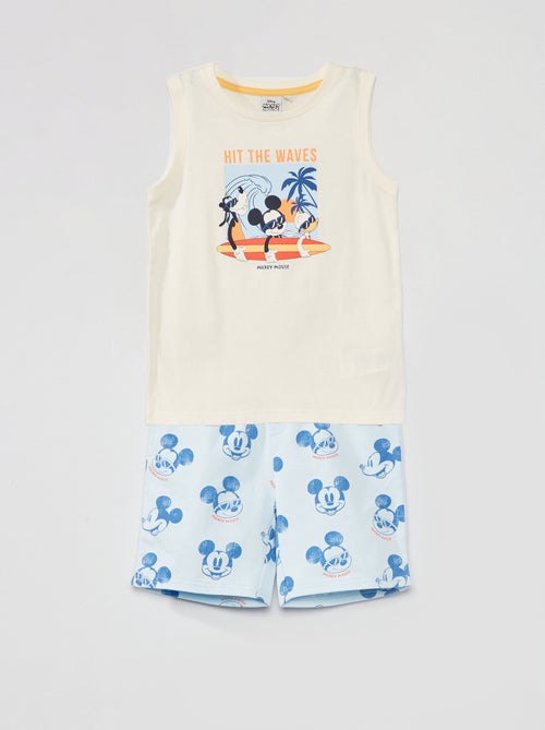 Conjunto top + calções 'Mickey' - 2 peças - Kiabi